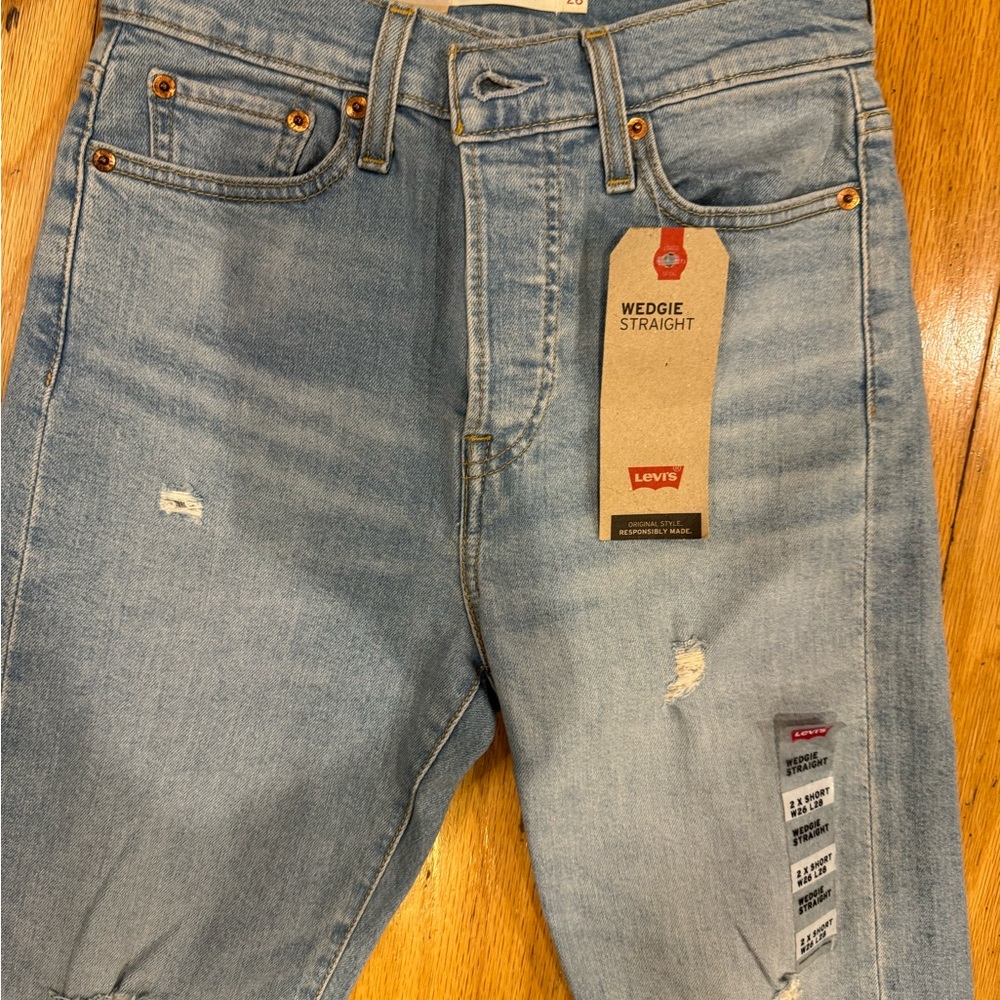 Levi's Classic Light Blue Straight Jeans